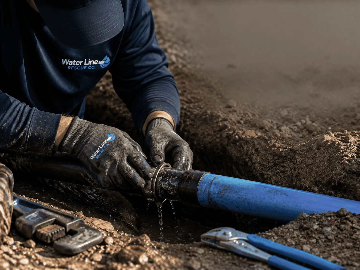 Why choose Water Line Repair in Hollister, OK